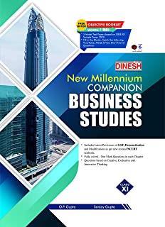 Book cover number 1 for Dinesh Companion Business Studies Class 11 CBSE written by Sanjay Gupta, D. P. Gupta published by S. Dinesh Sales Corp.