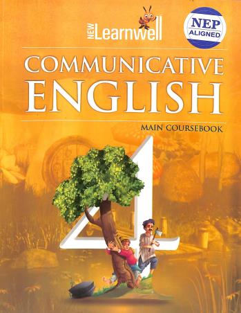 Book cover number 1 for New Learnwell Communicative English Main Coursebook 4 (NEP 2020) written by D. P. Bhanot, Shailja Sangar, Kushagra Sangar published by Holy Faith International (P) Ltd