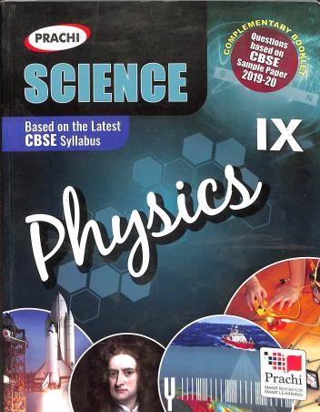 Book cover number 1 for Physics 9 (CBSE) 2025 written by Neha Jindal published by Prachi (India) Pvt. Ltd.