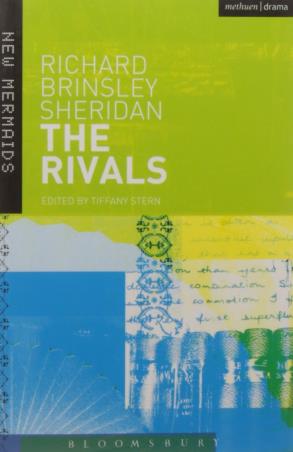 Book cover number 1 for The Rivals written by Richard Brinsley Sheridan published by Bloomsbury Publishing