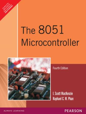 Book cover number 1 for The 8051 Microcontroller written by I. Scott Mackenzie, Raphael C. W. Phan published by Pearson Education