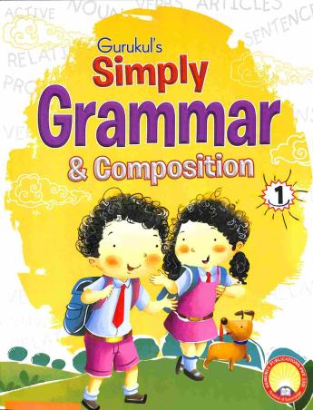 Book cover number 1 for Gurukul's Simply Grammar & Composition 1 written by Madhulika Singh published by Gurukul Publications (P) Ltd.