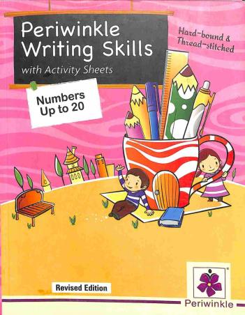 Book cover number 1 for Periwinkle Writing Skills With Activity Sheets Numbers Up To 20 written by Richa Kumar published by Periwinkle Books