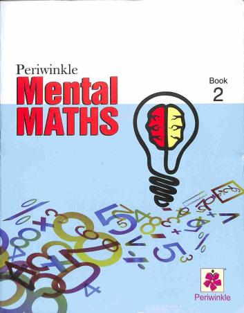 Book cover number 1 for Periwinkle Mental Maths Book 2 written by Maya P. A. published by Periwinkle Books