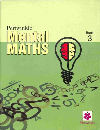 Book cover number 1 for Periwinkle Mental Maths Book 3 written by Maya P. A. published by Periwinkle Books