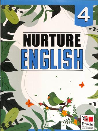 Book cover number 1 for Nurture English 4 written by Chitra Sinha Roy published by Prachi (India) Pvt. Ltd.