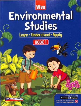 Book cover number 1 for Environmental Studies Book 1 (Learn - Understand - Apply) written by Neha Sharma, Zainab H. Razavi published by Viva Education
