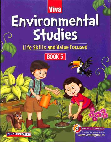 Book cover number 1 for Environmental Studies Book 5 (Life Skills And Value Focused) written by Neha Sharma, Zainab H. Razavi published by Viva Education
