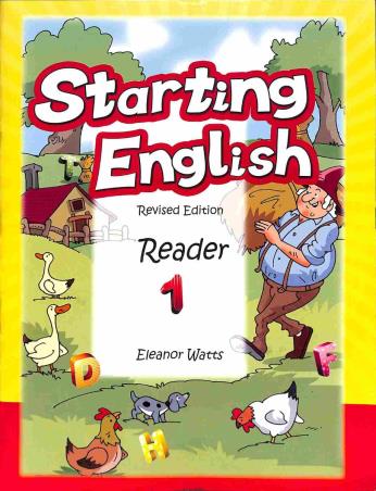 Book cover number 1 for Starting English Reader 1 written by Eleanor Watts published by Orient BlackSwan