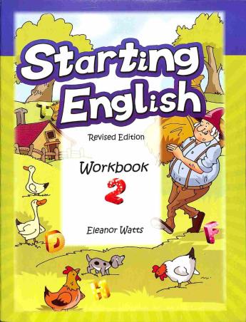 Book cover number 1 for Starting English Workbook 2 written by Eleanor Watts published by Orient BlackSwan