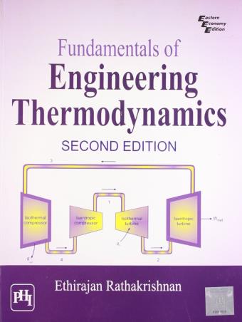 Book cover number 1 for Fundamentals Of Engineering Thermodynamics written by Ethirajan Rathakrishnan published by PHI Learning Private Limited