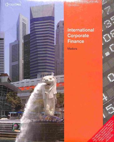 Book cover number 1 for International Corporate Finance written by Jeff Madura published by Cengage Learning India Private Limited