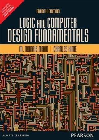 Book cover number 1 for Logic And Computer Design Fundamentals written by M. Morris Mano published by Pearson Education