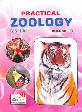 Book cover number 1 for Practical Zoology Volume 3 written by S. S. Lal published by Rastogi Publications