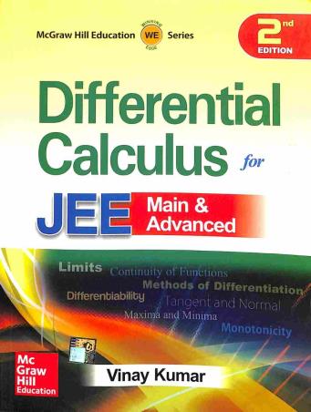 Book cover number 1 for Differential Calculus For JEE Main & Advanced written by Vinay Kumar published by McGraw Hill Education Private Limited