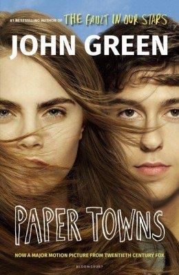 Book cover number 1 for Paper Towns written by Jhon Green published by Bloomsbury Publishing