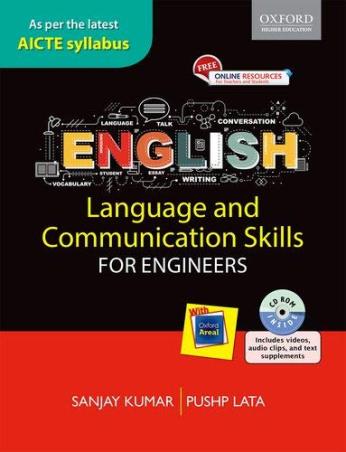 Book cover number 1 for English Language And Communication Skills For Engineers written by Sanjay Kumar, Pushp Lata published by Oxford University Press