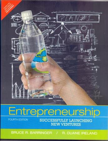 Book cover number 1 for Entrepreneurship : Successfully Launching New Ventures written by R. Duane Ireland, Bruce R. Barringer published by Pearson Education