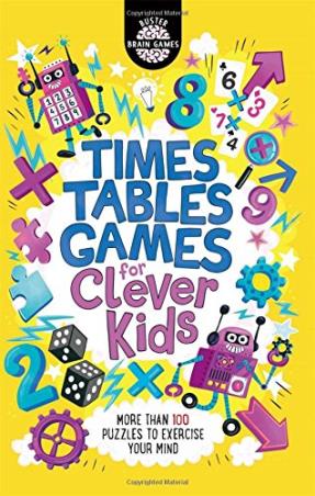 Book cover number 1 for Times Tables Games For Clever Kids written by Gareth Moore published by Buster Books