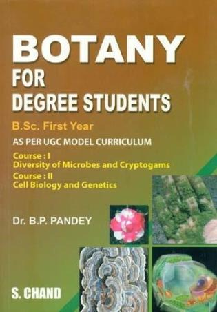 Book cover number 1 for Botany For Degree Students (B.Sc. First Year) written by B. P. Pandey published by S. Chand Publishing