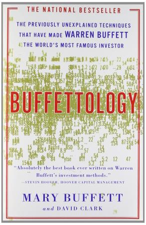 Book cover number 1 for Buffettology written by David Clark, Mary Buffett published by Simon & Schuster