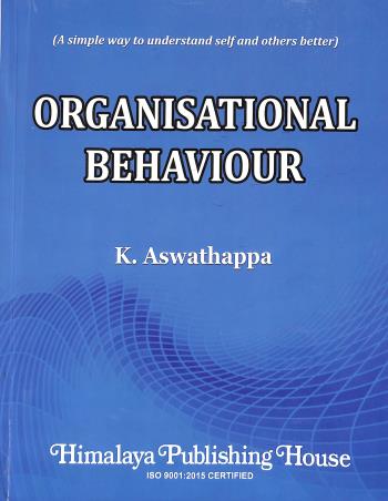 Book cover number 1 for Organisational Behaviour written by K. Aswathappa published by Himalaya Publishing House