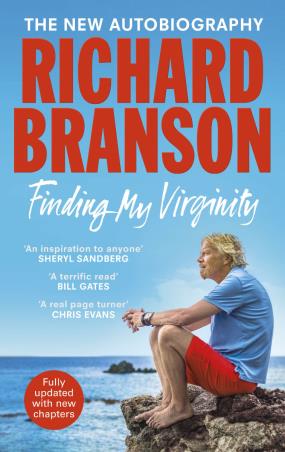 Book cover number 1 for Finding My Virginity written by Richard Branson published by Virgin Books