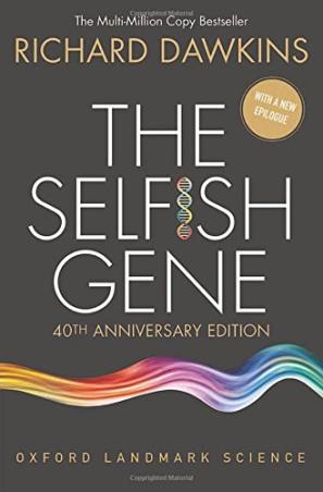 Book cover number 1 for The Selfish Gene written by Richard Dawkins published by Oxford University Press