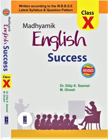 Book cover number 1 for Madhyamik English Success Class 10 written by M. Ghosh, Dilip K. Sasmal published by Katha-O-Kahini Prakashani Pvt. Ltd.
