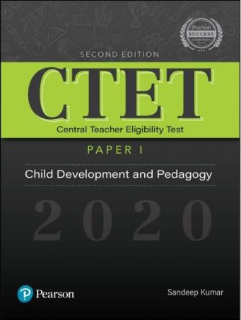 Book cover number 1 for CTET : Child Development And Pedagogy (Paper 1 And 2) written by Sandeep Kumar published by Pearson Education