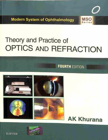 Book cover number 1 for Theory And Practice Of Optics And Refraction written by A. K. Khurana published by Elsevier