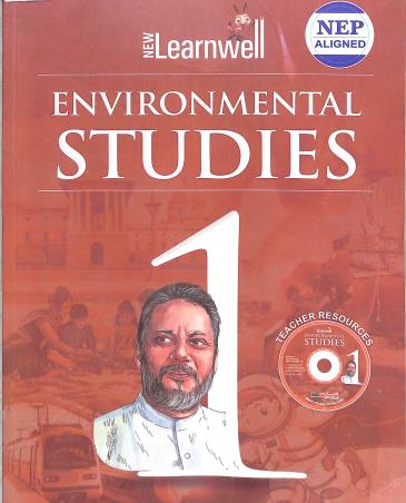 Book cover number 1 for New Learnwell Environmental Studies Class 1 (NEP 2020) written by Shikha Sharma, Gagneet Kaur published by Holy Faith International (P) Ltd