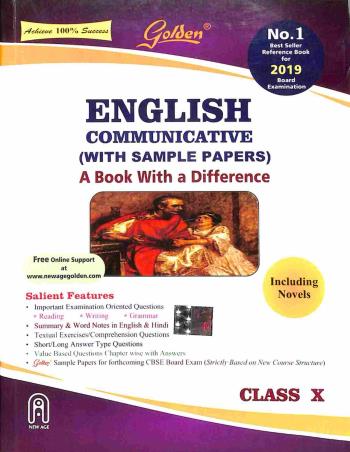 Book cover number 1 for Golden English Communicative (With Sample Papers) Class 10 written by R. K. Gupta, R. C. Dahiya published by New Age International (P) Limited, Publishers
