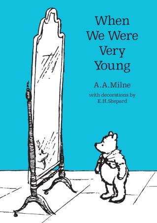 Book cover number 1 for When We Were Very Young written by A. A. Milne published by Egmont