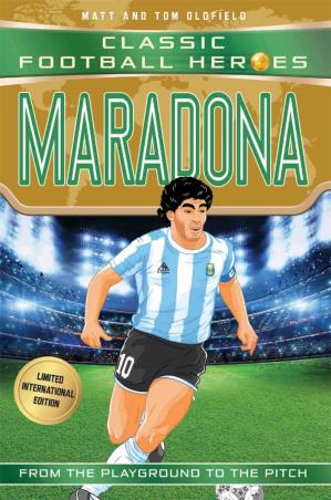 Book cover number 1 for Maradona (Classic Football Heroes) written by Matt, Tom Oldfield published by John Blake Publishing Ltd