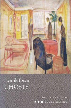 Book cover number 1 for Ghosts written by Henrik Ibsen published by Worldview Publications