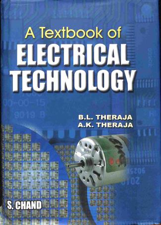 Book cover number 1 for A Textbook Of Electrical Technology written by B. L. Theraja, A. K. Theraja published by S. Chand Publishing