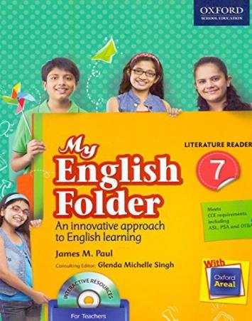 Book cover number 1 for My English Folder Literature Reader 7 written by James M. Paul published by Oxford University Press