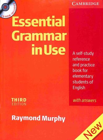 Book cover number 1 for Essential Grammar In Use With Answers written by Raymond Murphy published by Cambridge University Press