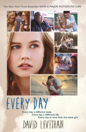 Book cover number 1 for Every Day written by David Levithan published by Egmont