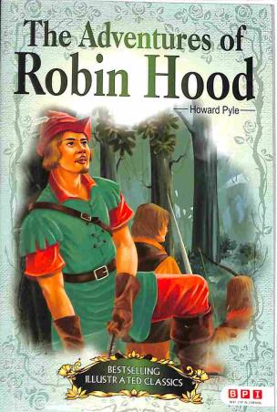 Book cover number 1 for The Adventures Of Robin Hood written by Howard Pyle published by BPI India Pvt Ltd
