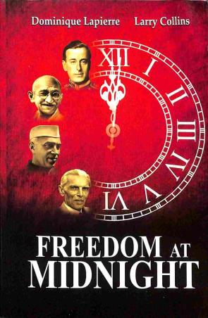Book cover number 1 for Freedom At Midnight written by Larry Collins, Dominique Lapiere published by Vikas Publishing House Pvt Ltd