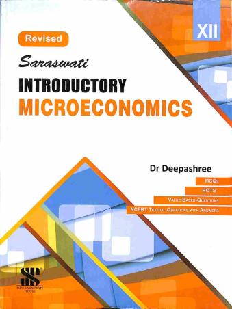 Book cover number 1 for Introductory Microeconomics 12 written by Deepashree published by New Saraswati House (India) Pvt. Ltd.
