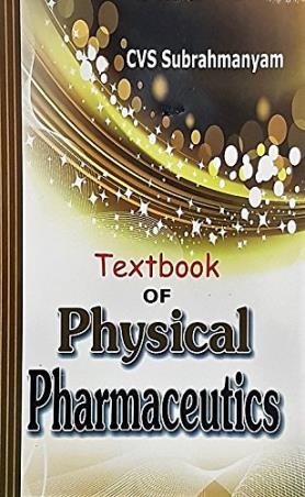 Book cover number 1 for Textbook Of Physical Pharmaceutics written by C. V. S. Subrahmanyam published by Vallabh Prakashan