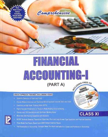 Book cover number 1 for Comprehensive Financial Accounting I &II Class 11 (Part A & B) written by S. A. Siddiqui, A. S. Siddiqui published by Laxmi Publications (P) Ltd.
