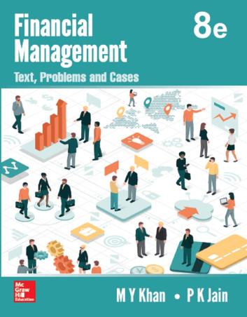 Book cover number 1 for Financial Management (Text, Problems And Cases) written by P. K. Jain, M. Y. Khan published by McGraw Hill Education Private Limited