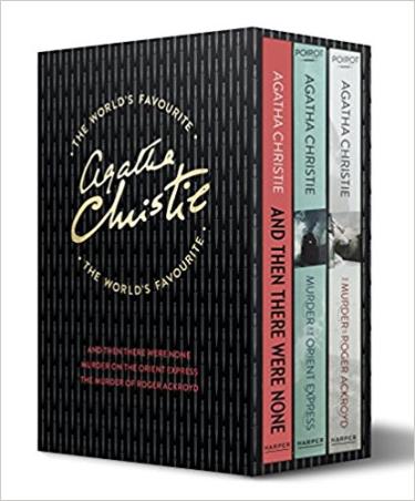 Book cover number 1 for The World's Favourite :  And Then There Were None, Murder On The Orient Express, The Murder Of Roger written by Agatha Christie published by Harper Collins Publishers