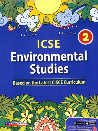 Book cover number 1 for ICSE Environmental Studies 2 written by Sangeeta Gupta published by Viva Education