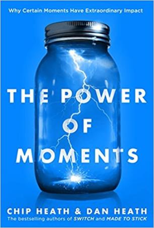 Book cover number 1 for The Power Of Moments written by Chip Heath published by Random House