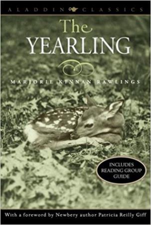 Book cover number 1 for The Yearling (Aladdin Classics) written by Marjorie Kinnan Rawlings published by Simon & Schuster